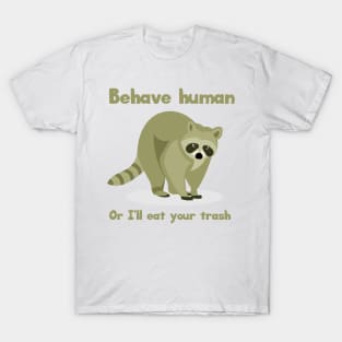 The Trash Eater Raccoon T-Shirt